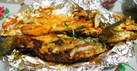 Idayuni: Resepi Ikan Siakap Bakar Berempah Sedap