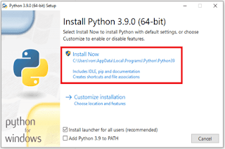 Cara Mengunduh dan Menginstal Python 3.9 di Windows