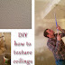 Sheetrock Wall And Ceiling Texture Paint - knock down ceiling texture. | Knockdown texture, Ceiling ... : However instead of a flat smooth ceiling we're looking at some type originally i was going to get someone to come in and do all the mudding.