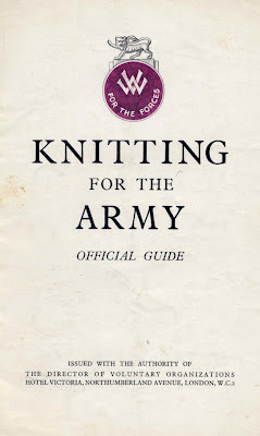 1940 guide to knitting comforts for soldiers 