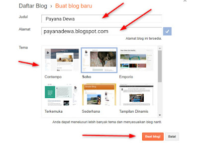 Cara Membuat Blogger Blogspot Bagi Pemula