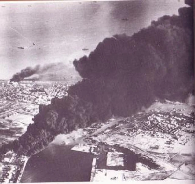 قصف مدينة بورسعيد فى العدوان الثلاثى
