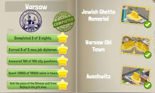 Warsaw Backpacker Game Passport