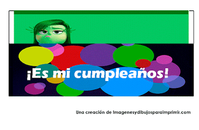 Del reves Invitación de cumpleaños para imprimir