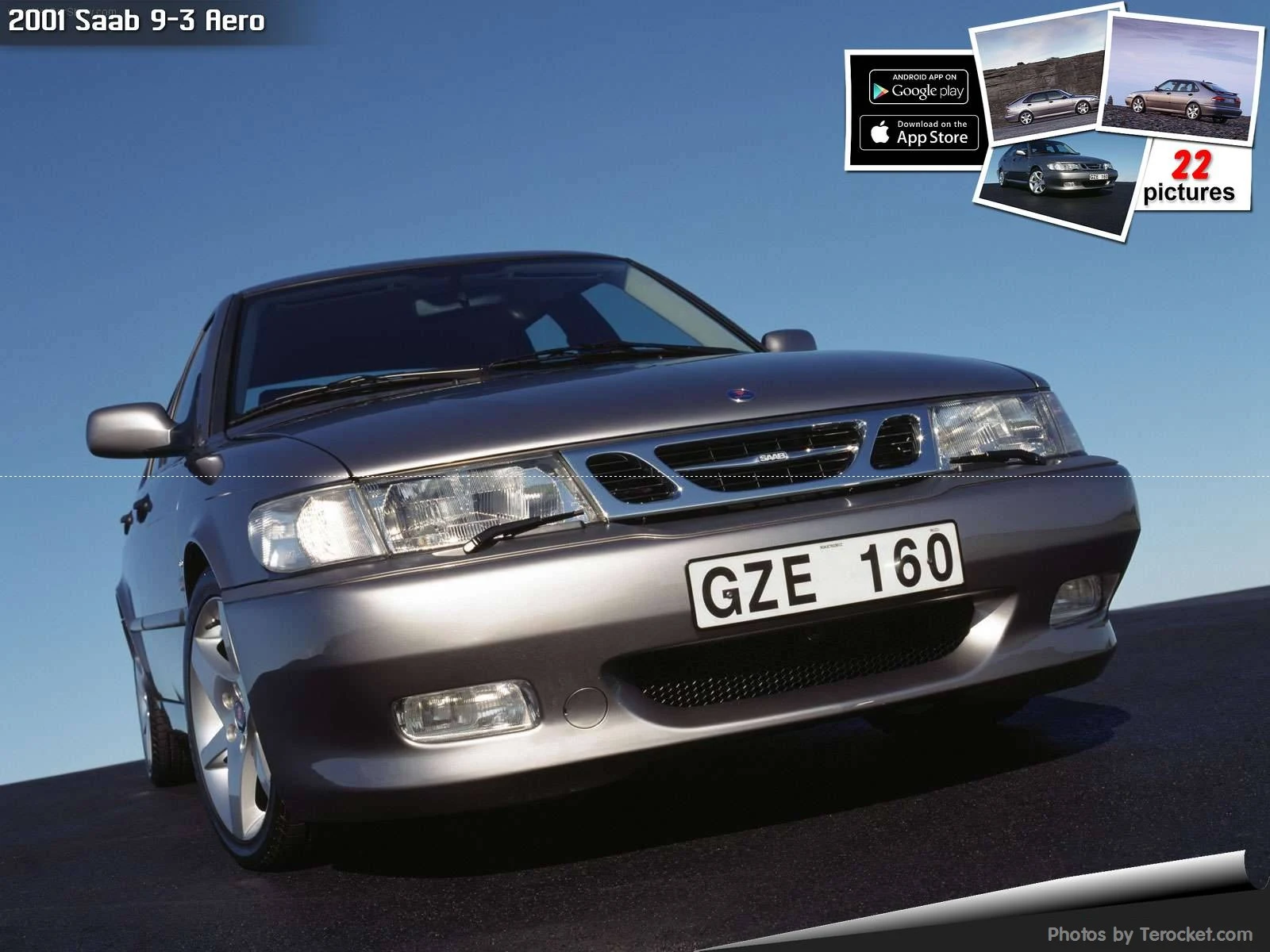 Hình ảnh xe ô tô Saab 9-3 Aero 2001 & nội ngoại thất