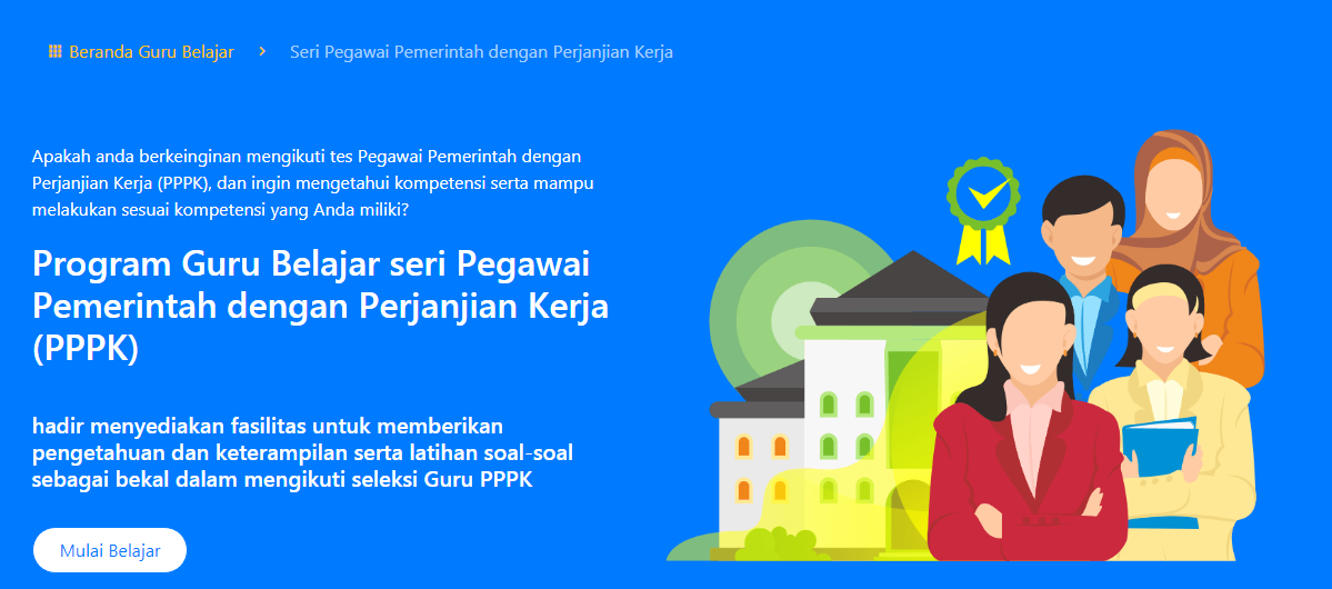 Cara Pendaftaran Program Guru Belajar Seri Pendidikan Pegawai