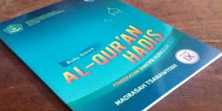 Buku Al-Qur'an Hadis MTs Kelas 7, 8, 9 K13