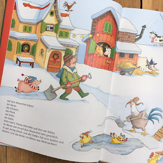 Weihnachtsbilderbuch "Henri und Henriette feiern Weihnachten" von Cee Neudert, illustriert von Christiane Hansen, erschienen im Thienemann Verlag