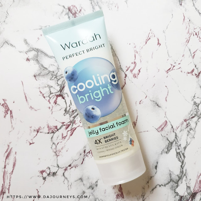 Review NEW Wardah Perfect Bright Cooling Bright Jelly Facial Foam