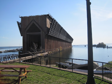 Ore loading dock
