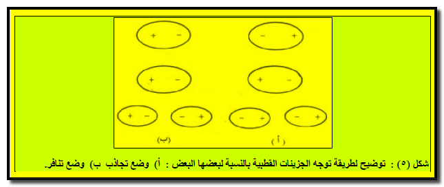 أنواع قوى التجاذب بين جزئيات السائل Intermolecular Attractive