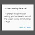 Screen Overlay problem FIX by Install Button Unlocker