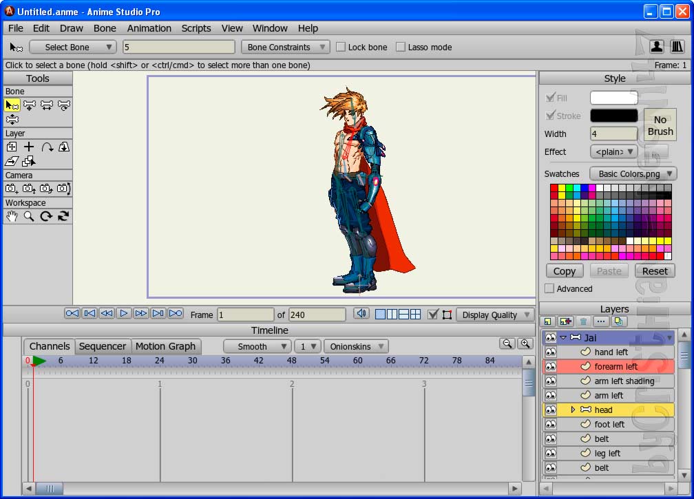 Anime Studio Pro v9.0.6153, Crea Animaciones Profesionales 