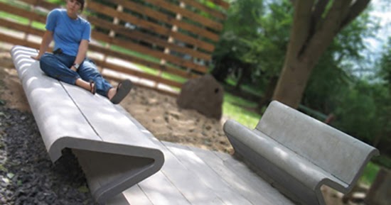 8 kursi taman inspiratif dengan beton dan kayu 1000 