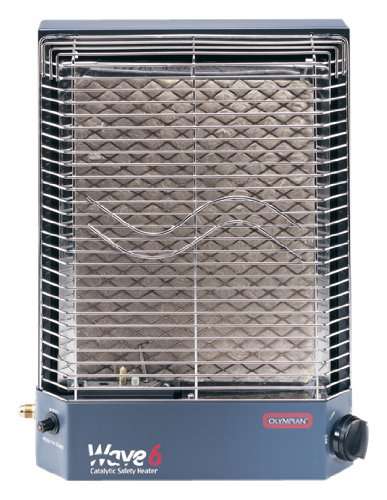 Camco 57341 Olympian Wave-6 6000 BTU LP Gas Catalytic Heater