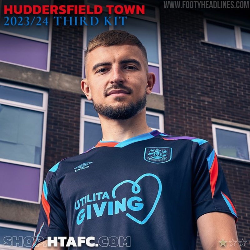 Huddersfield Town 23-24 Away Kit Released - Footy Headlines