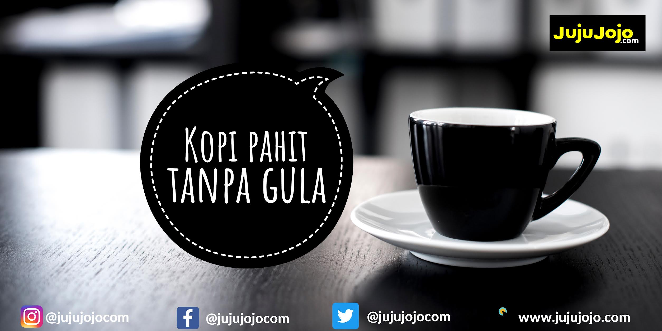 kopi hitam tanpa gula