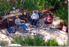 Relaxing at Pelican Place