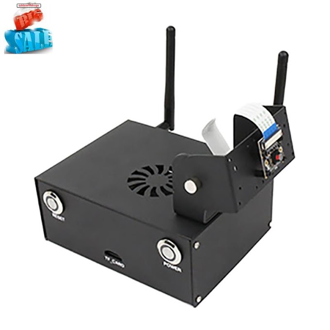 [ qddxwffkkvge.vn ] Waveshare Metal Protective Case Chassis Cooling Fan Dual Camera Bracket for Jetson Nano