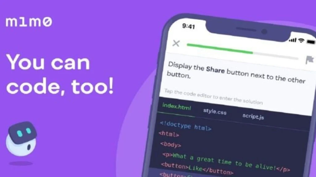 Mimo: تطبيق جوال رائع لتعلم البرمجة خطوة بخطوة