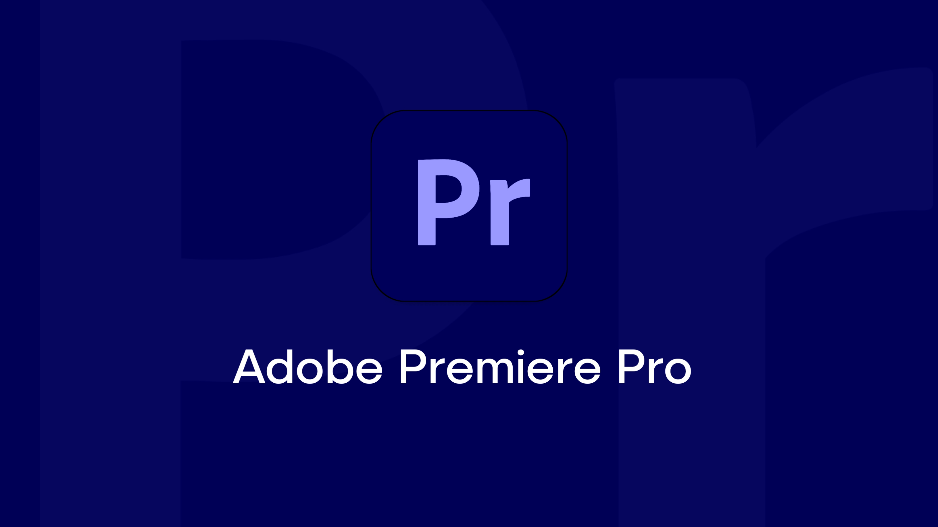 Adobe Premiere pro 2023