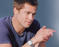 jam tangan pria, Brad Pitt