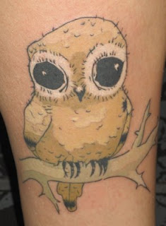 Cute Owl Tattoos