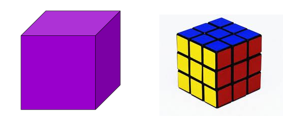 Ruang 3D dan 2D Bentuk 3 dimensi