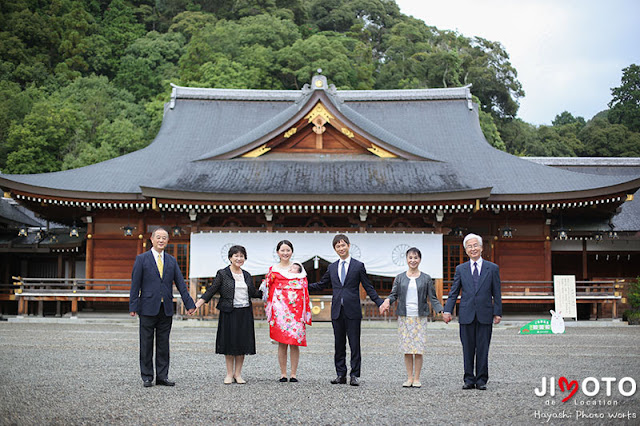 大神神社でのお宮参り出張撮影