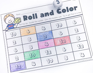 Roll and Color Dice Game