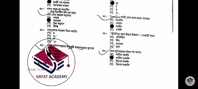 এইচএসসি যুক্তিবিদ্যা ১ম পত্র এমসিকিউ বহুনির্বাচনি প্রশ্ন উত্তর সমাধান ২০২২ চট্টগ্রাম বোর্ড, hsc logic 1st paper mcq question solution answer 2022 Chittagong Board