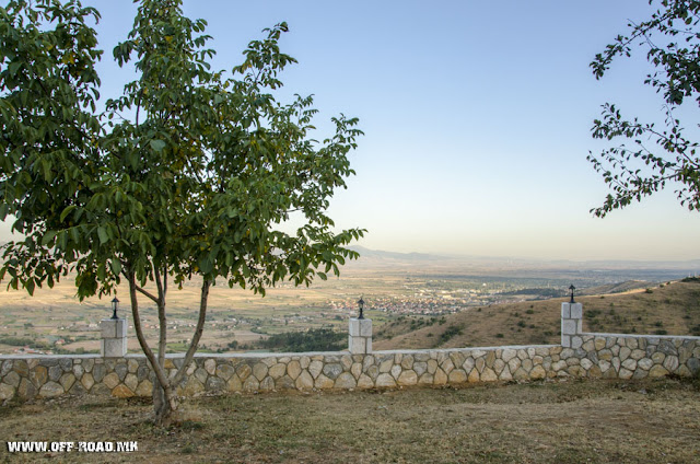 Panorama - view from St. Iliya monastery - Krklino village - Bitola Municipality 