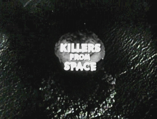 Titles screen - Killers from Space (1954)