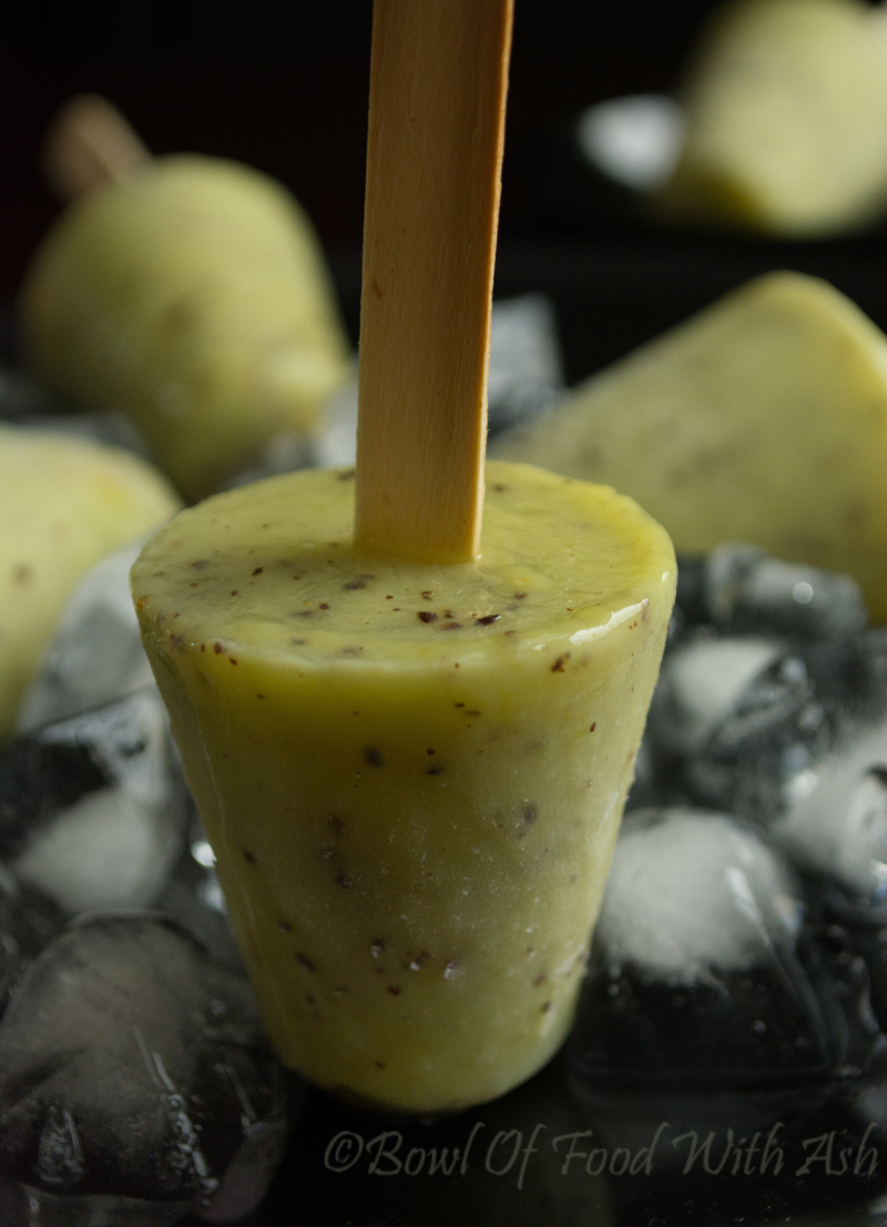 Kiwi Yogurt Popsicle Recipe | How To Make Chocolate Dipped Kiwi Yogurt Popsicle