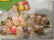 Ovetti di Pasqua al riso soffiato