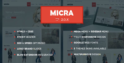 Micra – Multipurpose OpenCart Theme