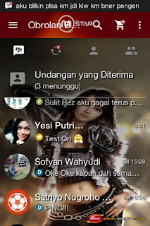 BBM MOD Tema Garena MSTAR Online v3.0.0.18 Apk Terbaru