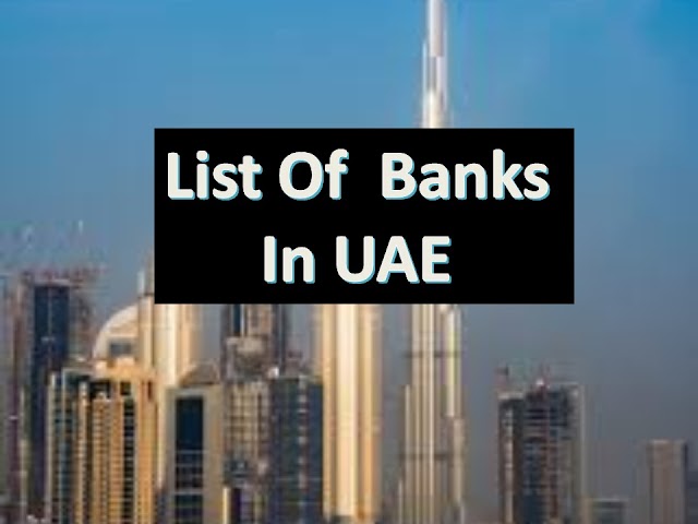 LIST OF BANKS IN UAE