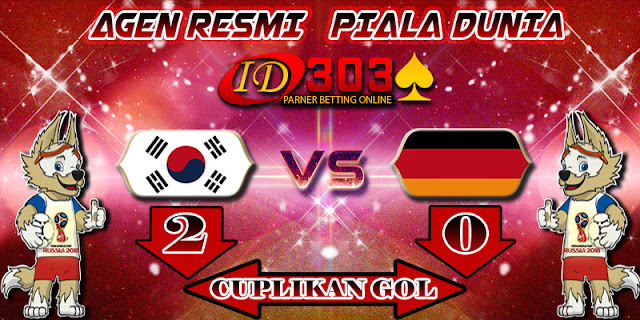 CUPLIKAN GOL SOUTH KOREA 2 - 0 GERMANY