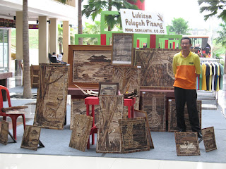 Cara Membuat Lukisan dari Pelepah Pisang Astry Craft