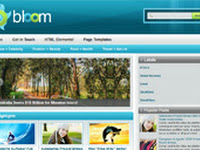 blogger template Bloom