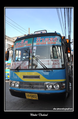 phuket, thailand, patong beach, pantai patong, sunset, bus umum ke patong phuket, bus to patong beach