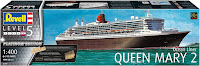 Revell 1/400 Ocean Liner QUEEN MARY 2 (05199) Color Guide & Paint Conversion Chart
