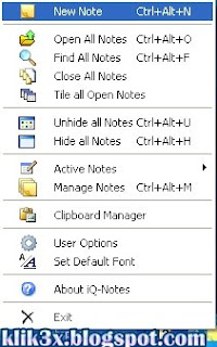 iQ-Notes version 4.05, klik3x.blogspot.com