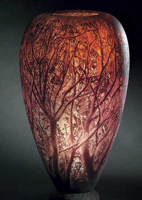 glass carving by Kevin Gordon