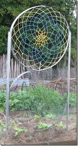 veggie trellis         