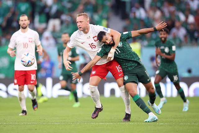 Polandia Menang 2-0 Setelah Main Kasar ke Pemain Arab Saudi di Piala Dunia 2022