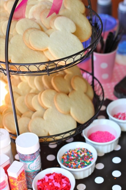 Mickey mouse birthday cookies