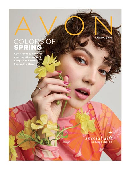 AVON Brochure Campaign 4 2023 - Colors Of Spring!
