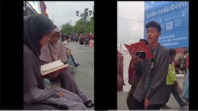 Baca Qur'an di Malioboro, Syiar Islam Yang Perlu Didukung, Walau Gerombolan Buzzer Gak Suka dan Dituding Riya